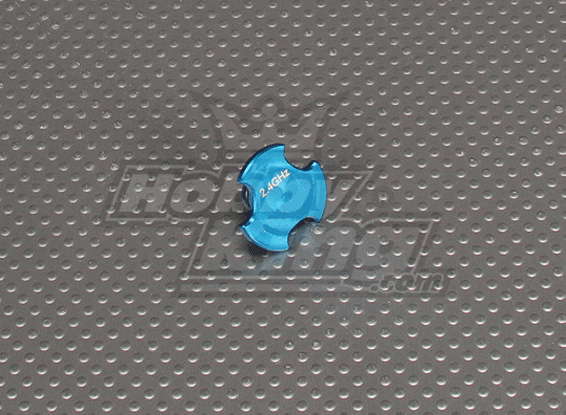 CNC Antenna Hole Cap V2 Dark Blue