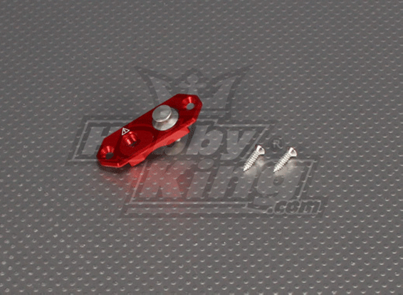 Red CNC Alloy Fuel Filler w/ Switch Hole