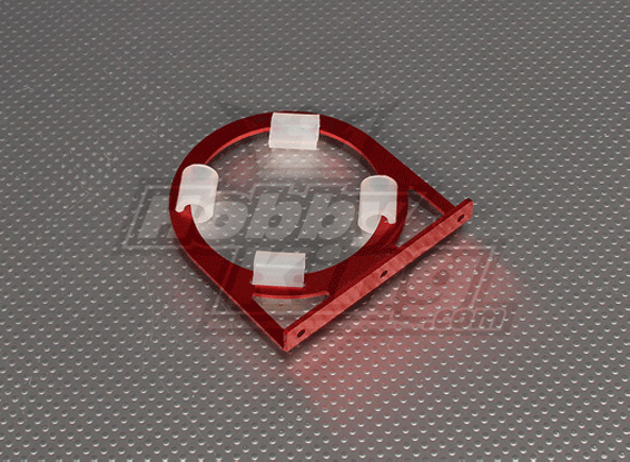 CNC Silencer Holder Small Red