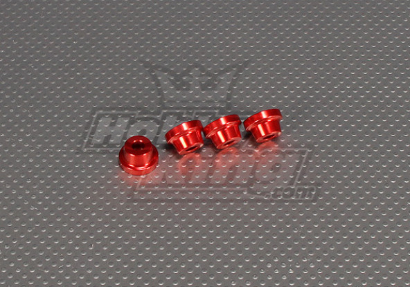 CNC Standoff 10 mm (M5) Red
