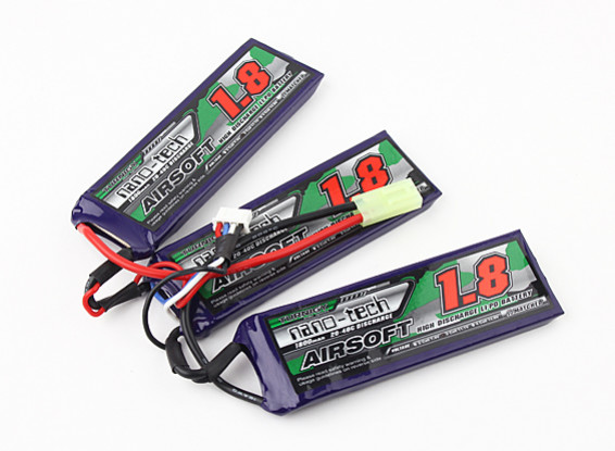 Turnigy nano-tech 1800mah 3S 20~40C Lipo AIRSOFT Pack