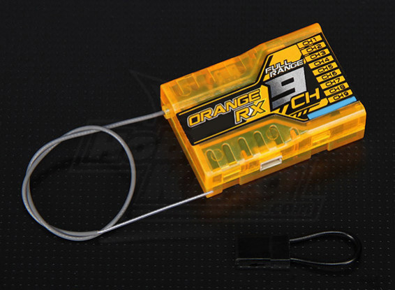 OrangeRx R910 DSM2 Compatible 9Ch 2.4Ghz TwinPort Rx