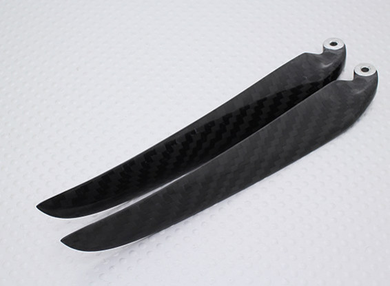 Folding 12x6 Carbon Fiber Propeller Black (1pc)
