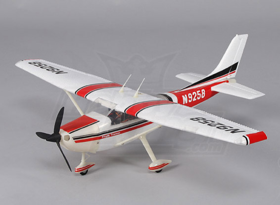 Micro 182 light aircraft 550mm w/2.4ghz TX (Mode 2) Charger/Lipoly (RTF)
