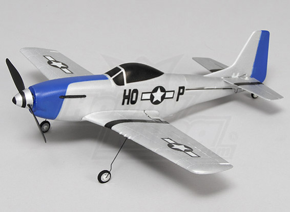 P-51 Mustang Ultra Micro 4CH 400mm (Bind and Fly)