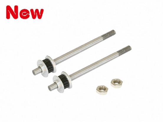 Gaui 100 & 200 CNC Tail Pulley and Output Shaft Assembly(16T for belt version)