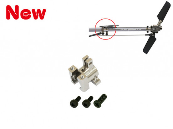 Gaui 100 & 200 CNC Tail Support Clamp for Boom 7mm(Titanium anodized)