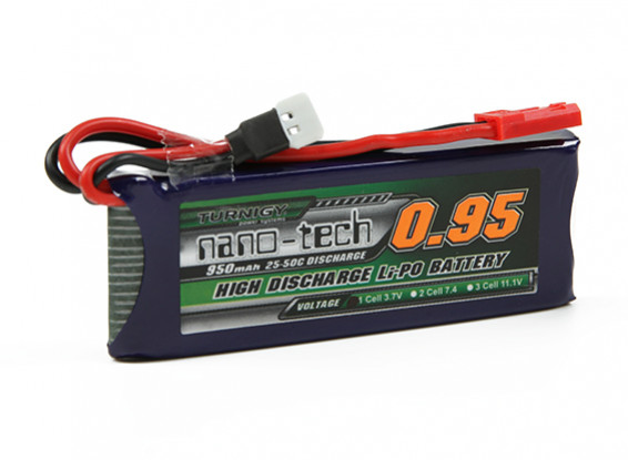 Turnigy nano-tech 950mah 1S 25~50C Lipo Pack (Walkera V120, X100)