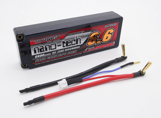 Turnigy nano-tech 6600mah 2S2P 65~130C Hardcase Lipo Pack