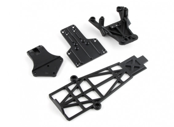 Front Shock Tower Mount/Skid Plate/Battery Holder - A2030, A2031 and A2033
