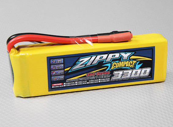 ZIPPY Compact 3300mAh 4S 35C Lipo Pack