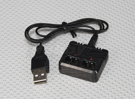 FP100 Helicopter Dual Battery Charger USB