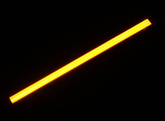 5W Yellow LED Alloy Light Strip 120mm x 10mm (2S-3S Compatible)