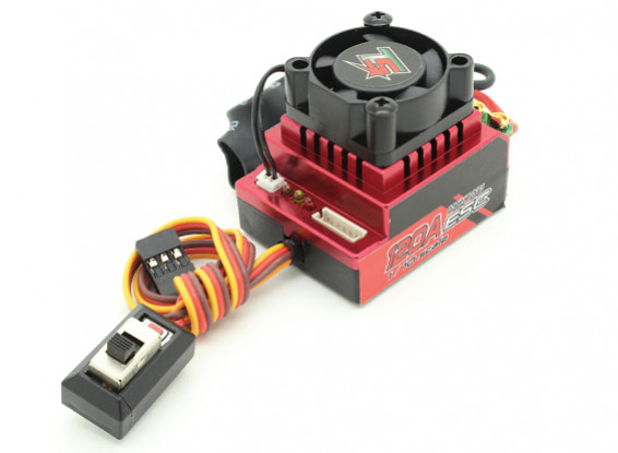 Turnigy Trackstar 120A Turbo Sensored Brushless 1/12th 1/10th ESC