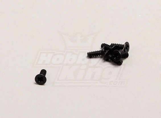 Countersunk Self-Tapping Screws(M2) - 1/18 4WD RTR On-Road Drift/Short Course(6pcs)