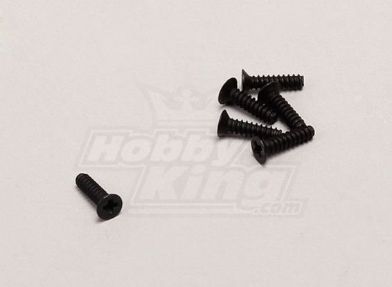 Countersunk Self-Tapping Screw(2*8) - 1/18 4WD RTR On-Road Drift/Short Course(6pcs) 