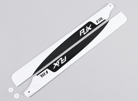 430mm Flybarless High Quality Carbon Fiber Main Blades