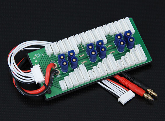 HobbyKing Parallel charging Board for 6 packs 2~6S (EC3)