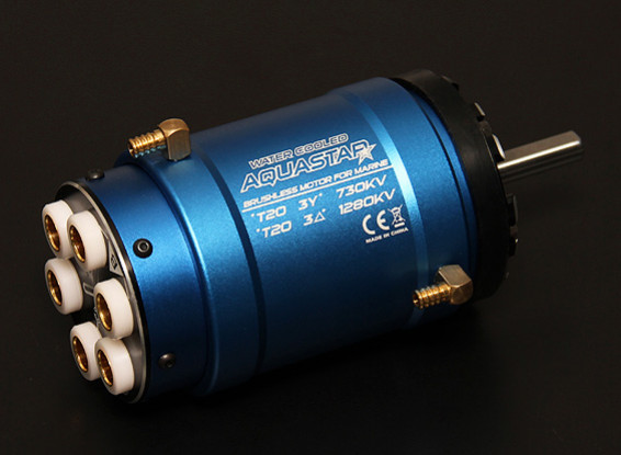 Turnigy AquaStar T20 3T 730KV/1280KV Water Cooled Brushless 