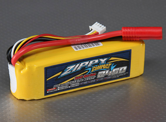 ZIPPY Compact 2450mAh 3S 35C Lipo Pack