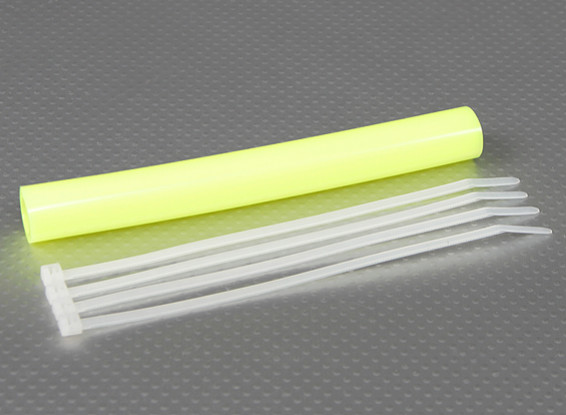 Silicone Exhaust Coupler Tubing 152x12mm (Yellow)