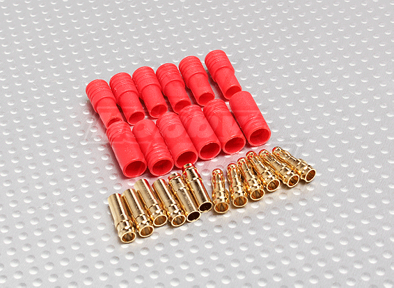 Individual HXT 3.5mm Connector for Motor/ESC (12pc)