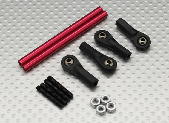 Alloy Pushrod with Ball-Link 65mm