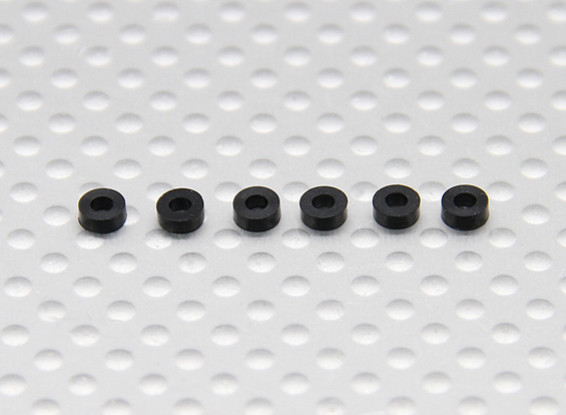 Turnigy FBL100 Rubber Canopy Grommets (6pcs/bag)