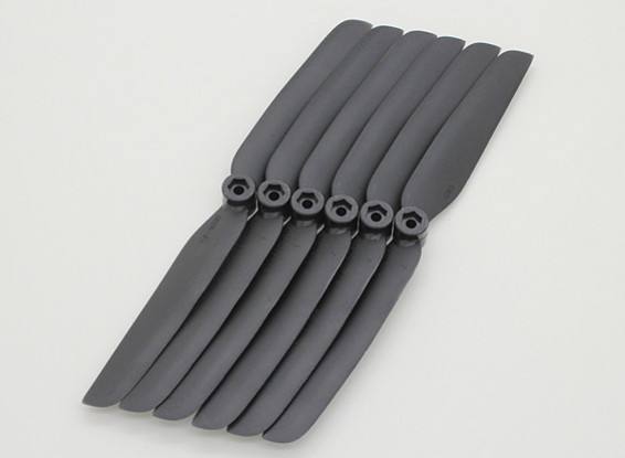 GWS EP Propeller (DD-6030 152x76mm) black (6pcs/set)