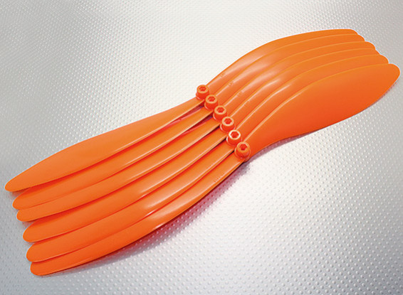 GWS EP Propeller (RD-1410 356x254mm) Orange (6pc/set)