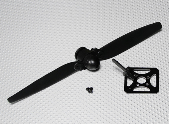 7 inch Variable Pitch Propeller Setup w/Linkage Assembly Mount