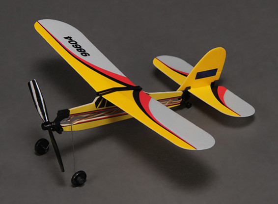 Rubber Band Powered Freeflight Super Pup 292mm Span