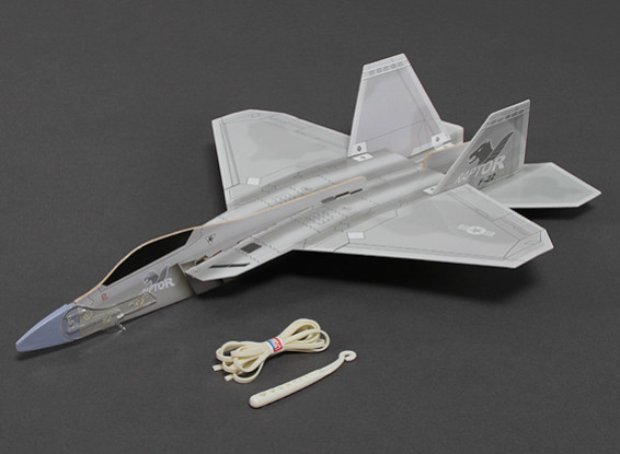 Freeflight F-22 Raptor w/Catapult Launcher 360mm Span