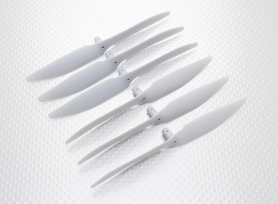 GWEP5443 Grey Replacement Props for HobbyKing Q-BOT Quadcopter (6pc)