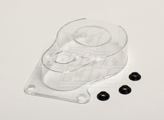 Clear Plastic Gear Cover - Turnigy Twister 1/5