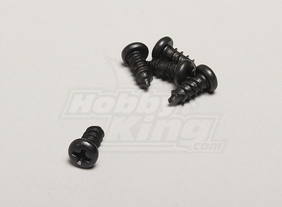 Nutech Self Tapping Round Head Screw 4.2x10mm - Turnigy Twister 1/5