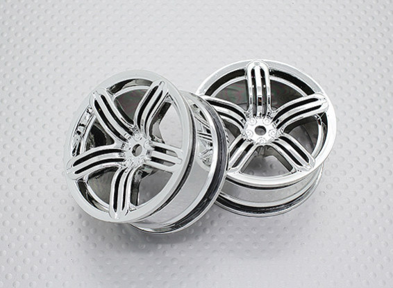 1:10 Scale High Quality Touring / Drift Wheels RC Car 12mm Hex (2pc) CR-RS6C