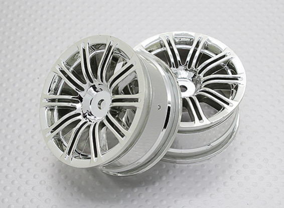 1:10 Scale High Quality Touring / Drift Wheels RC Car 12mm Hex (2pc) CR-M3C