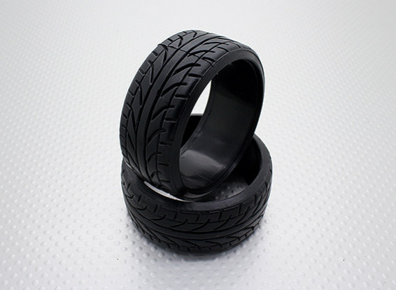 1:10 Scale Hard Plastic Compound CR-Smile Drift Tires (2pcs)