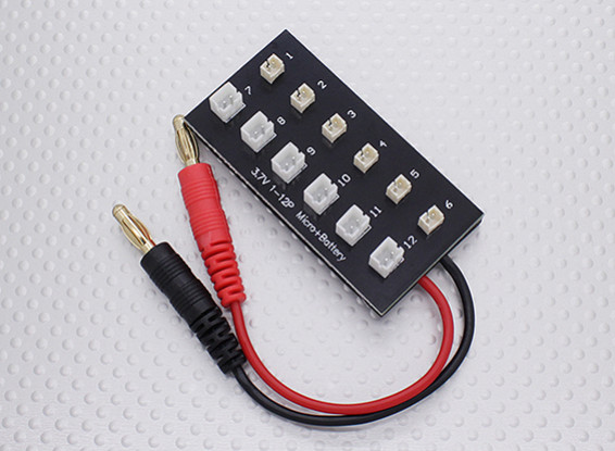 Micro Paraboard Charge Board w/Micro JST & JST-PH Connectors