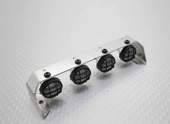 Crawler/Truck Light Bar Set with LED's (Stainless Steel)