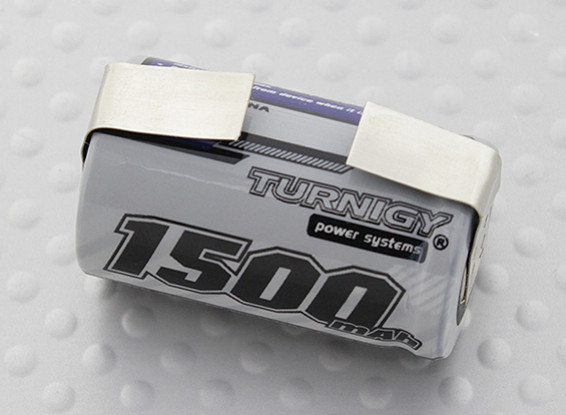 Turnigy Rechargeable 2/3A 1500mAh 1.2v NiMH High Power Series