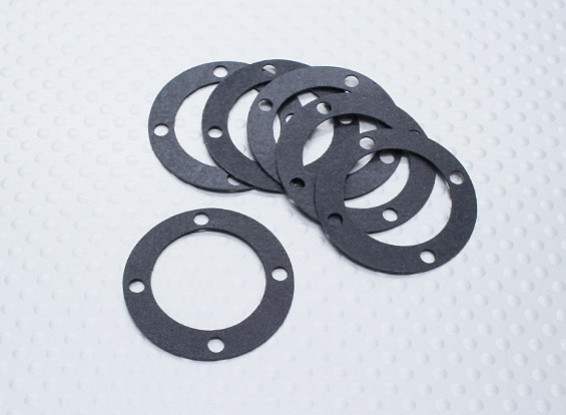 Diff. Box Gasket - Nitro Circus Basher 1/8 Scale Monster Truck, SaberTooth Truggy (6pcs)