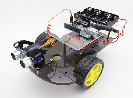 Kingduino 2WD Ultrasonic Smart Car Kit