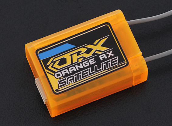 OrangeRx R110XL 2.4Ghz Satellite Receiver (long antenna version)