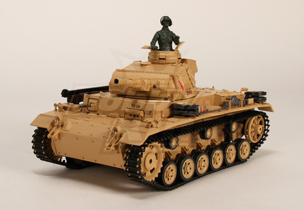 Tauch Panzer III Ausf.H RC Tank RTR w/ Airsoft/Smoke & Tx