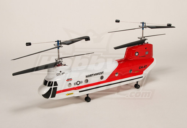 38# Walkera CH-47 BIG-Chinook 2.4GHz Helicopter B&F