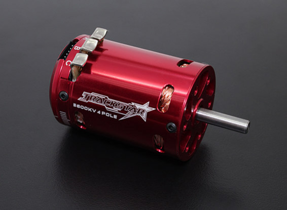 TrackStar 540 Size 4 Pole 5600KV Sensored Motor