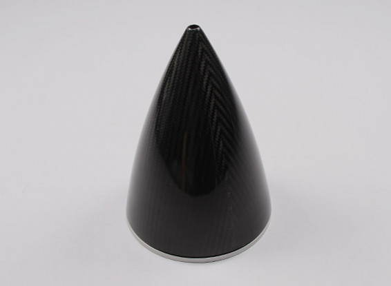 Carbon Fiber Pointed Spinner 152mm - 6 Inch with Alloy Backplate
