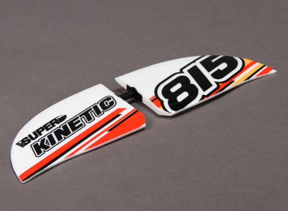 Super Kinetic - Replacement Horizontal Wing (With Plastic Parts and Sticker)